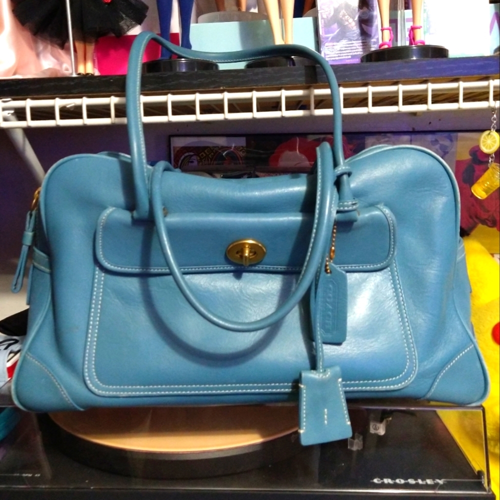 Coach Large Blue Penelope Bag
